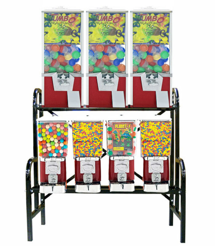 7 Unit Toy Vending Rack Combo