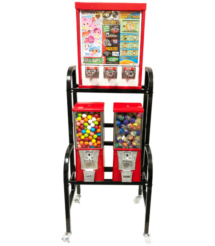 Eagle Sticker and Tattoo Bulk Vending Rack