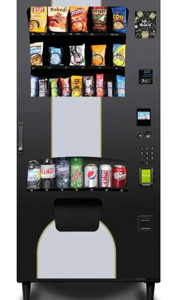 Refreshment Center Combo Vending Machine