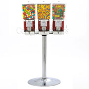 Rhino Pro Metal Three Head Bulk Vending Machines with Stand - Image 2
