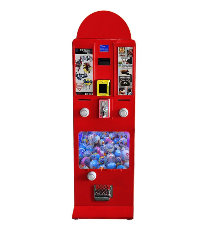 Electronic Sticker/Tattoo and Capsule Vending Machine