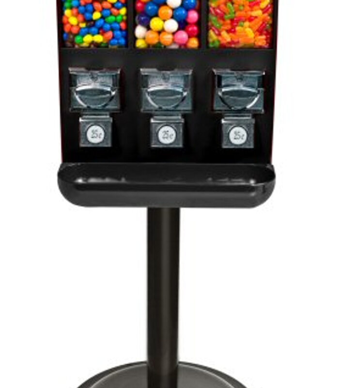 Triple Time Gumball and Candy Vending Machine
